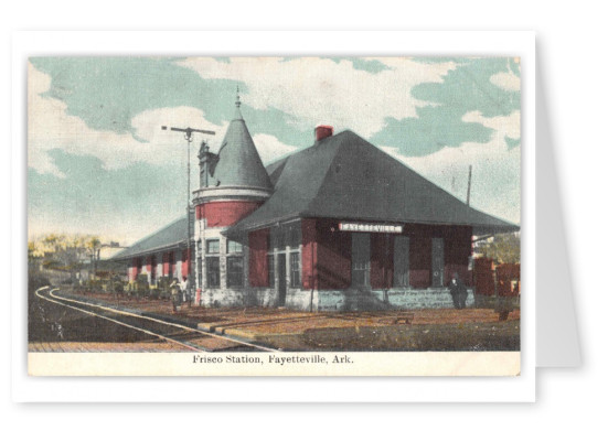 Fayetteville Arkansas Frisco Station