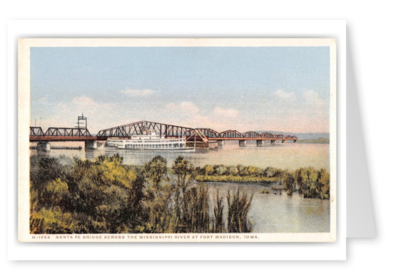 Fort Madison, Iowa, Santa Fe Bridge