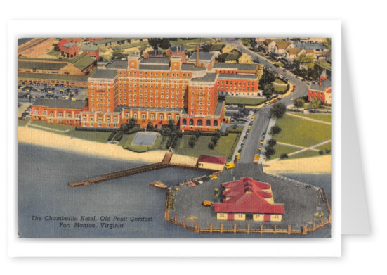 Fort Monroe, Virginia, Chamberlin Hotel, Old Point COmfort