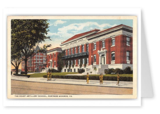 Fort Monroe, Virginia, Coast Artillery School