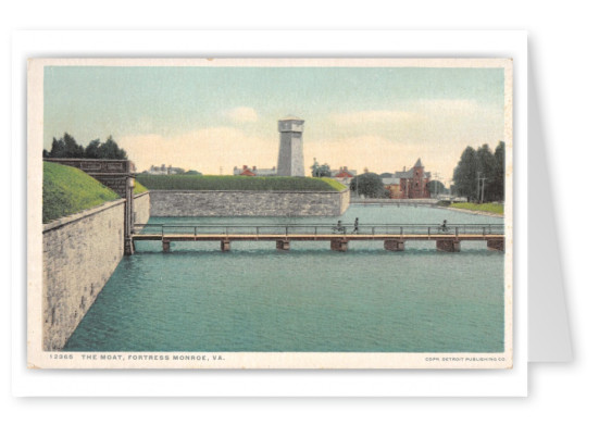Fort Monroe, Virginia, The Moat