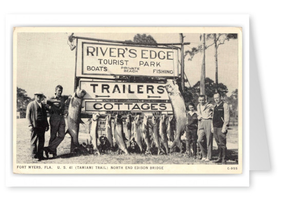 Fort Myers Florida River_s Edge Tourist Trailer Park