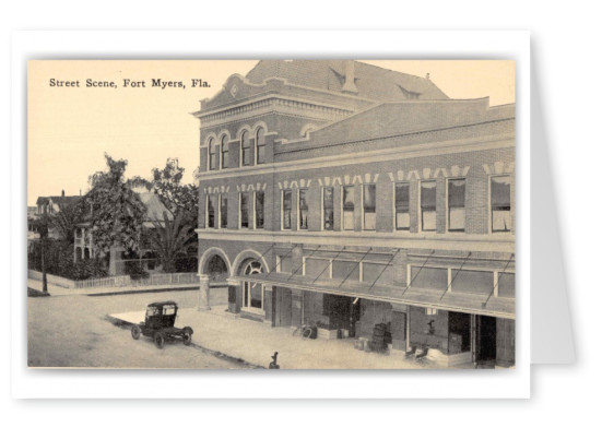 Fort Myers Florida Street Scene