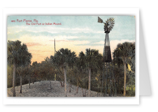 Fort Pierce Florida Old Fort Indian Mound