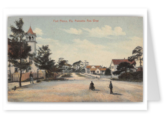 Fort Pierce Florida Palmette Avenue West