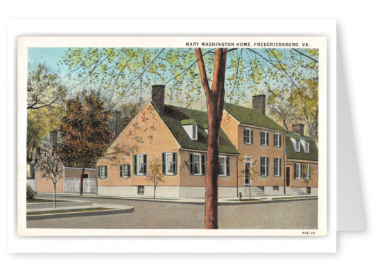 Fredericksburg, Virginia, Mary Washington Home