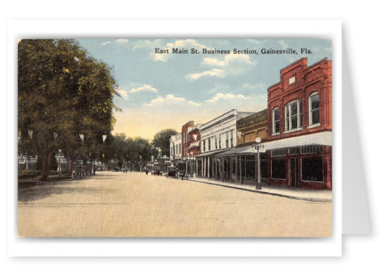 Gainesville, Florida, East Main Street Business Section