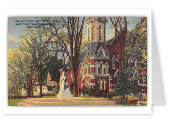 Geneva, New York, Veterans' memorial 