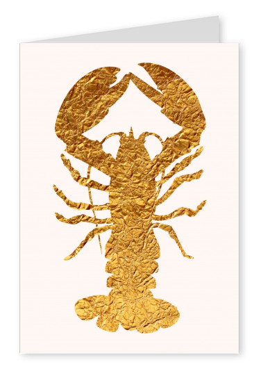 Kubistika golden Lobster