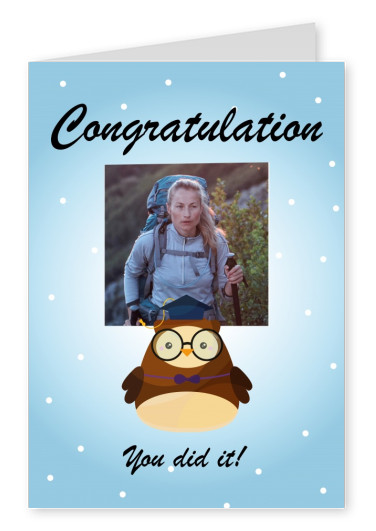congratulation owl