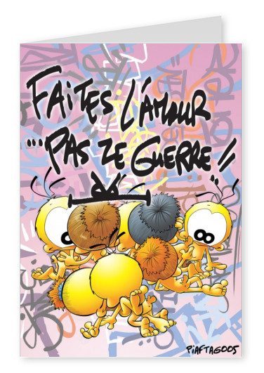 Le Piaf quote Graffiti tag 