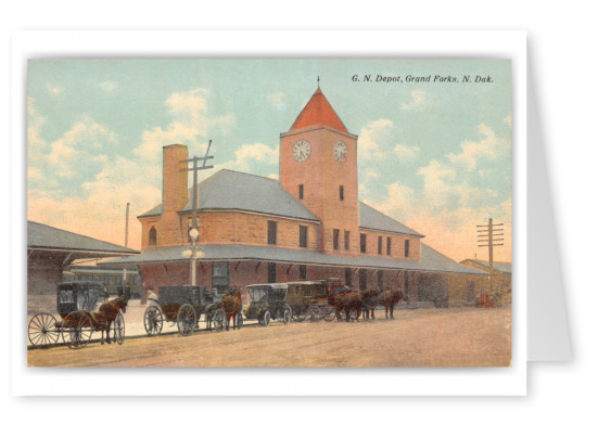 Grand Forks, North Dakota, G. N Depot 