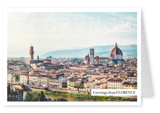 Photo Florence Italy Skyline