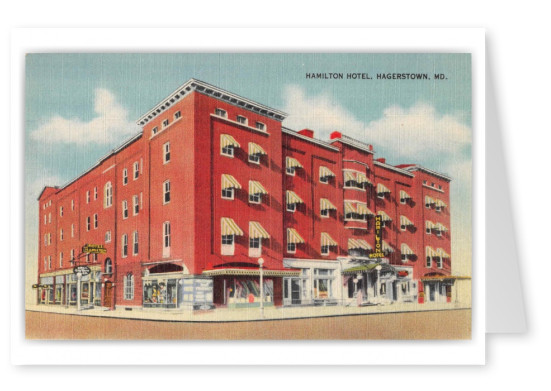 Hagerstown Maryland Hamilton Hotel