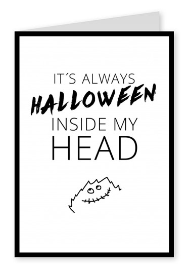 Det Ã¤r alltid Halloween inne i mitt huvud