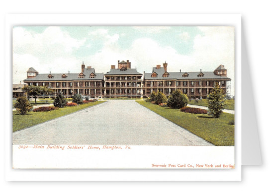 Hampton, Virginia, Main building Soldiers' Home