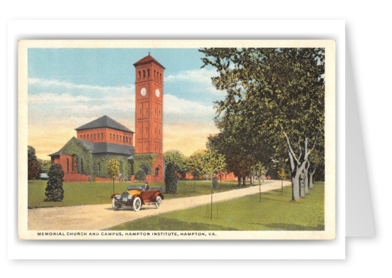 Hampton, Virginia, Memorial Church and Campus, Hampton Institute