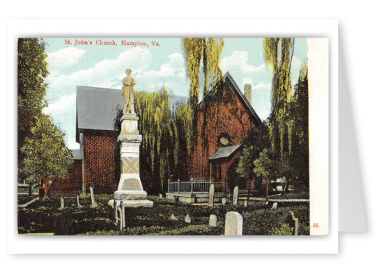 Hampton, Virginia, St. Johns Church cemetery