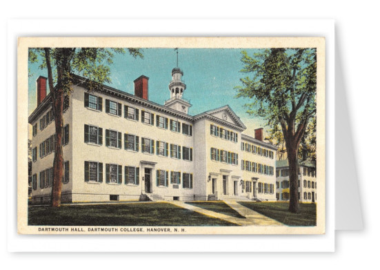Hanover, new Hampshire, Dartmouth Hall, Dartmouth College