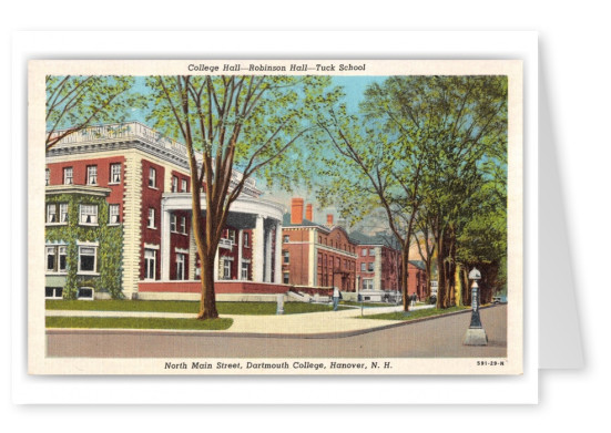 Hanover, New Hampshire, North main Street, Dartmouth College