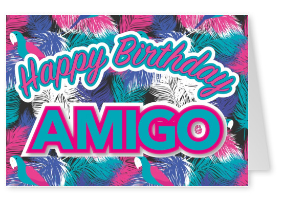 happy birthday amigo birthday card