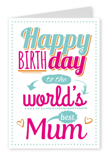 Greetings Card Best Mummy