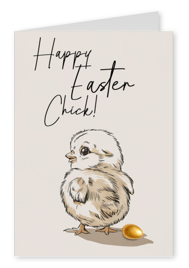 Happy Easter Chick - Pflügler Photo