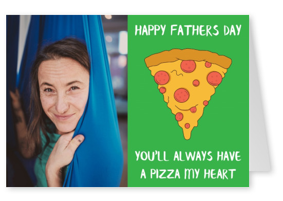 Happy Fathers Day Pizza