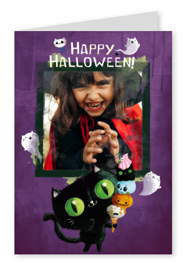 postcard Happy Halloween