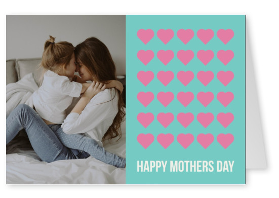 Gelukkig zijn de Moeders Dag Veel van Harten