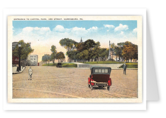 Harrisburg, Pennsylvania, Entrance to capitol park