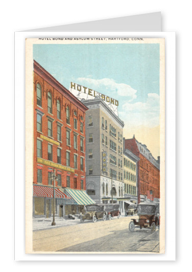 Hartford, Connecticut, Hotel Bond and Asylum Street