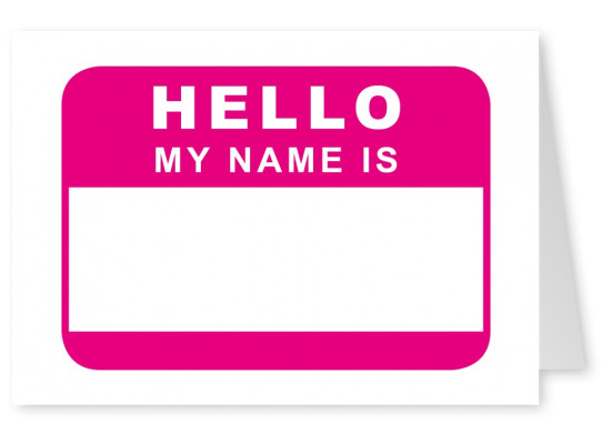 hello my name is pink