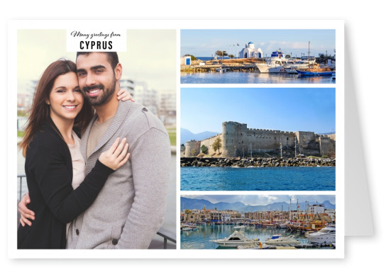 Kyrenia in Cyprus - harbour city and castle in three photos