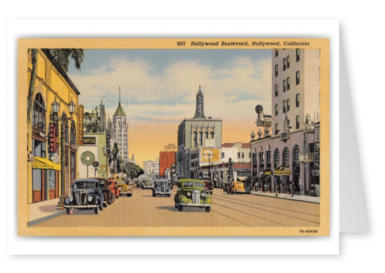 Hollywood Boulevard, Hollywood Boulevard street scene