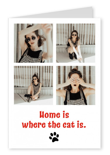 Girls LOVE Travel home is where the cat is