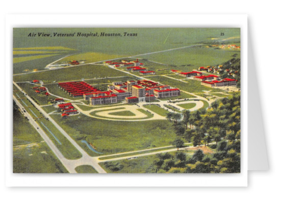 Houston Texas Veterns_ Hospital Air View