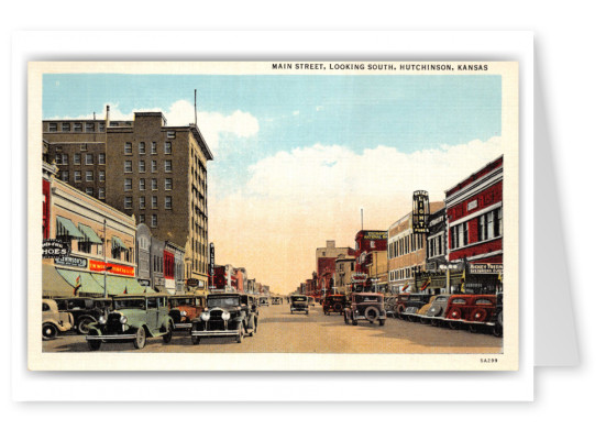 Hutchinson, Kansas, Main Street looking south