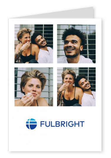 Fulbright associazione di New York da cartolina