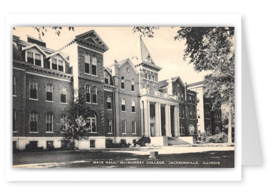 Jacksonville, Illinois, Main Hall, McMurry College