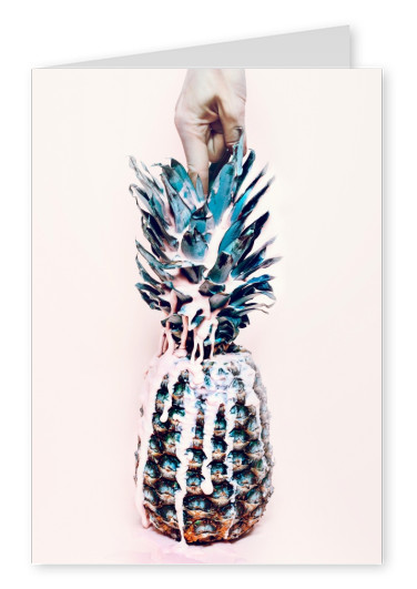 Kubistika blue pineapple
