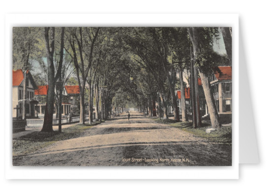 Keene, New Hampshire, Court Street looking north