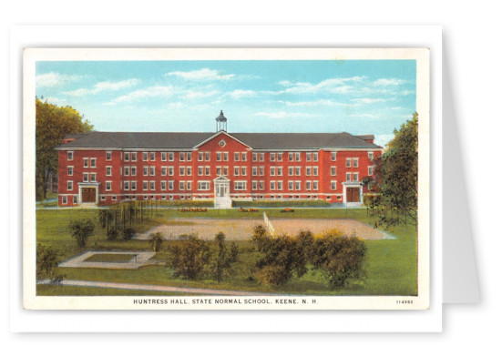 Keene, New Hampshire, Huntress Hall, State Normal School