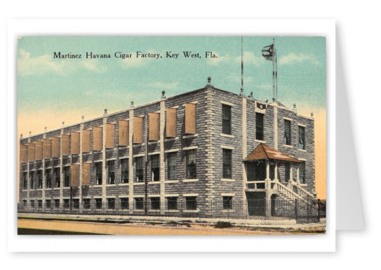 Key West Florida Martinez Havana Cigar Factory