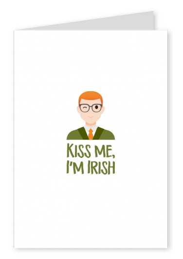Kiss Me I M Irish Congratulation Cards Quotes Send Real Postcards Online