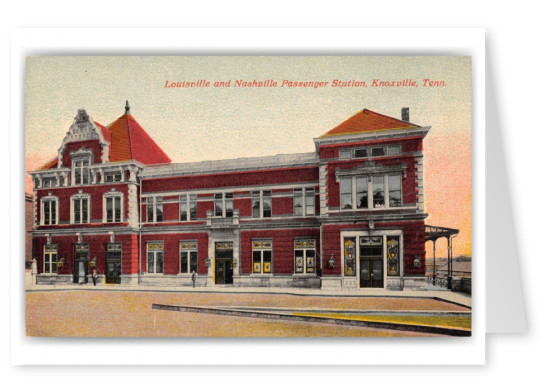 Knoxville Tennessee Louisville and Nashville Passenger Station