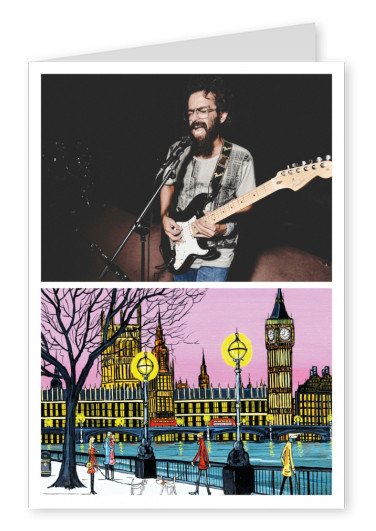 Illustration du Sud de Londres, l'Artiste Dan le Sud de Londres Artiste Dan – temps de nuit de Londres