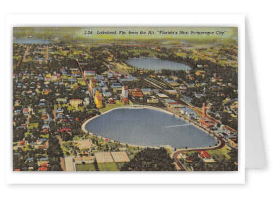 Lakeland, Florida, from the air
