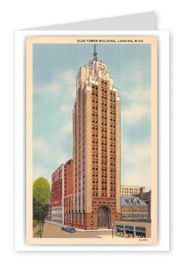 Lansing Michigan Olds Tower Building