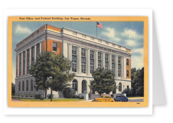 Las Vegas Post Office and Federal Building Exterior